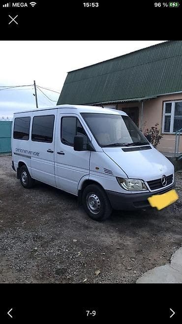 vip bus: Mercedes-Benz Спринтер: 2002 г., 2.2 л, Механика, Дизель, Бус — 2