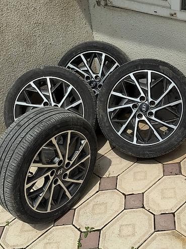 диски и шины хюндай 17 размер: Колеса в сборе 225 / 45 / R 17, Лето, Комплект, Легковые, Литые, отверстий - 5 — 1