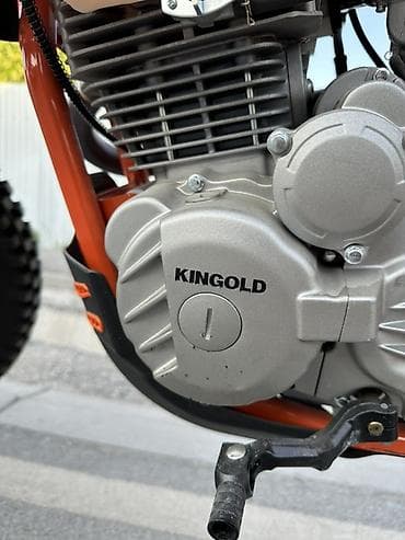 bws samurai: Эндуро/кроссовый мотоцикл Kingold Новый 300 куб 4 клапана — 4