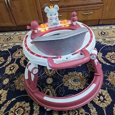 Детские ходунки Babywalker с игровой панелью и подсветкой