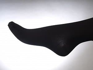 Медицинская одежда: Гольфы компрессионные унисекс 1 класса компрессии, черные Ergoforma — 5