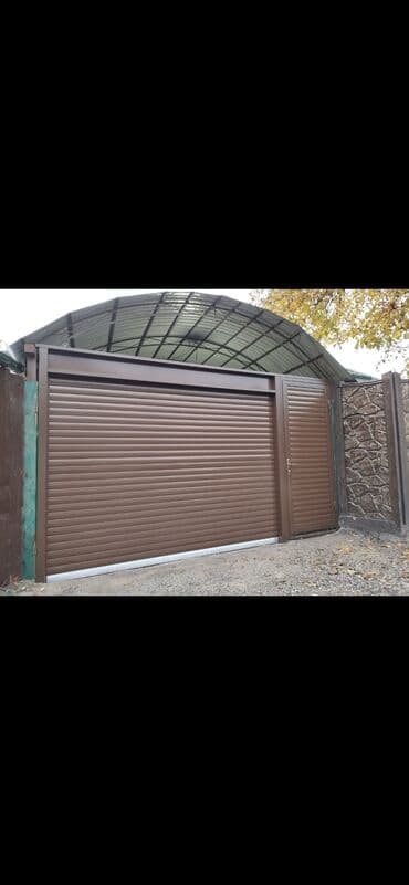 ворота с пультом: Автоматические и механические Ролл вароты Бишкек Ремонт — 1