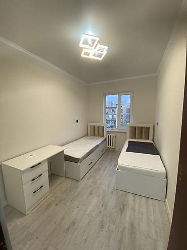 3: 3 комнаты, 65 м², Аламедин-1 мкр 105 серия, 9 этаж, Евроремонт — 9