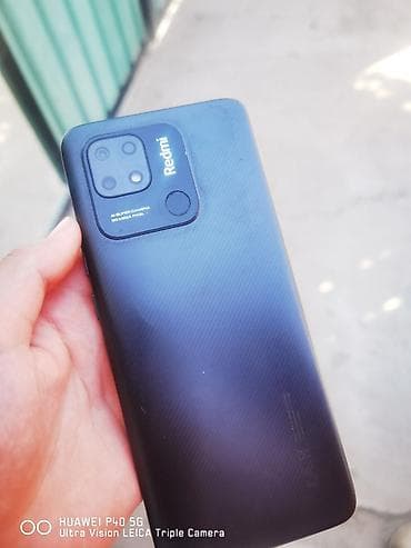 iphone dr: Redmi, Redmi 10C, Б/у, 128 ГБ, цвет - Серый, 2 SIM — 2