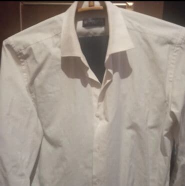 брендовая мужская одежда по низким ценам: Продаю 3 классические рубашки. Размер S. И классические брюки — 2