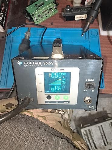 Для кафе, ресторанов: Паяльная станция GORDAK 952-V (Instruments) сам паяльник отсутствует — 1
