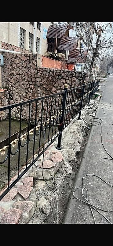 перила кованные: Изготовление перил Материал: Металл, Наружные, Бесплатный замер — 6