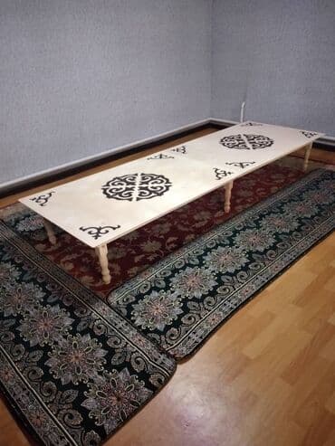 насос для полива поля: Национальный кыргызский стол, Новый, Складной, Дерево — 23