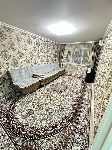 квартира бишкек комната: 3 бөлмө, 54 м², 104-серия, Косметикалык ремонт — 3