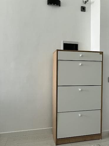 solutions upper: Тумба и подставка для обуви, Б/у, МДФ, Самовывоз, цвет - Белый — 1
