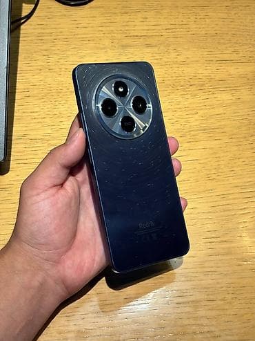 e96a hoco: Redmi, Redmi 14C, Б/у, 128 ГБ, цвет - Синий, 2 SIM — 4