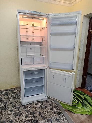 холодильник купим: Холодильник Indesit, Б/у, Двухкамерный, No frost, 60 * 185 * 60 — 7