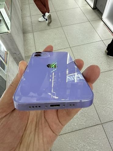 iphone osh: IPhone 12 mini, Б/у, 128 ГБ, Защитное стекло, Чехол, В рассрочку, 100 % — 3