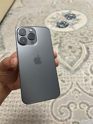 IPhone 13 Pro, Б/у, 256 ГБ, Black Titanium, 82 %