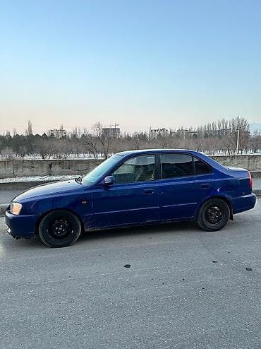 1: Hyundai Accent: 2000 г., 1.6 л, Автомат, Бензин, Седан — 4