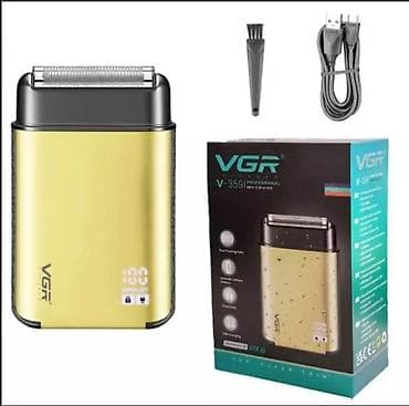 Очки: VGR Электробритва V-359, золотой Двойная сетевая система (Double — 4