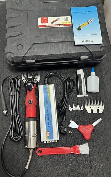 эр току: Электрическая машинка для стрижки овец Inskip (DC electric wool — 1