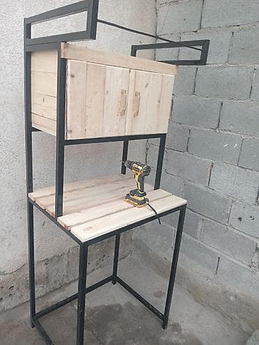 Этажерка для ванны, Дерево