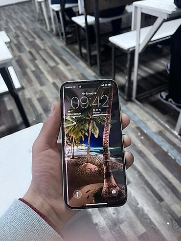 режим нот 15: IPhone 14 Pro Max, Б/у, 128 ГБ, Белый, Защитное стекло, Чехол, 80 % — 2