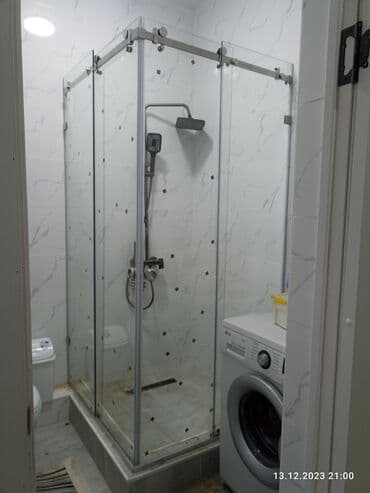 установка стеклянной перегородки в душе цена: На заказ Цельностеклянная перегородка, Для офиса, Бесплатный замер, Бесплатная доставка, Бесплатная установка — 15