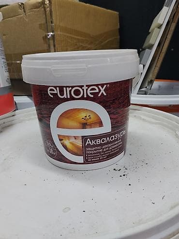 окунь: Eurotex Аквалазурь — защитно-декоративное покрытие для древесины — 1