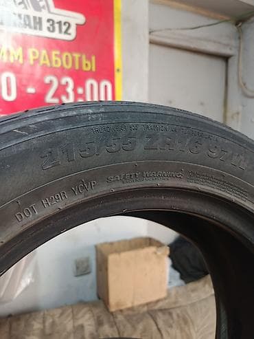 сетка кду: Шины 215 / 55 / R 16, Лето, Б/у, Комплект, Легковые, Корея, Kumho — 5