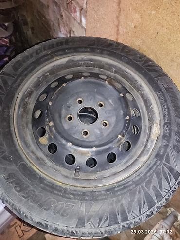 зимние шины камри: Колеса в сборе 205 / 65 / R 15, Зима, Б/у, Комплект, Легковые, Железные, отверстий - 5 — 7