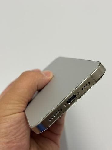 iphone x max цена в бишкеке: IPhone 15 Pro Max, Б/у, 1 ТБ, Natural Titanium, Защитное стекло, Кабель, Чехол, 100 % — 5