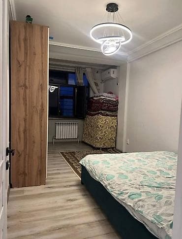 4: 2 комнаты, 60 м², Городская больница №4 (ул. Айни) 107 серия, 4 этаж, Евроремонт — 8