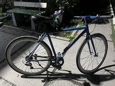 28 lik velosiped: Городской велосипед с жёсткой вилкой Надо поменять камеру на задней — 1