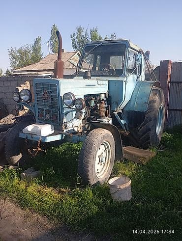 купить трактор джон дир: Трактор колесный, голубого цвета, с кабиной и высокой выхлопной — 1