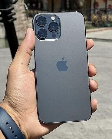 Аксессуары для мобильных телефонов: IPhone 13 Pro Max, 128 ГБ, Графит, 87 % — 1