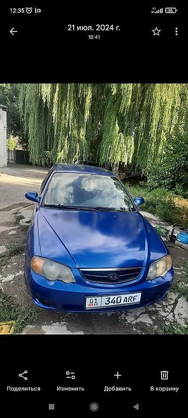 6: Kia Cerato: 2002 г., 1.6 л, Механика, Бензин, Седан — 1