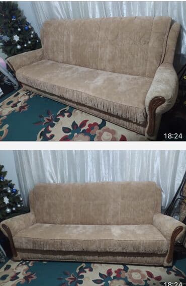 Мебель: Раскладной диван, Б/у — 1