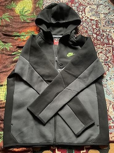 tech flecee: Nike Tech Fleece — комплект худи на молнии + джоггеры - Цвет — 2