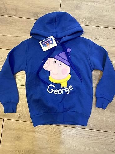 с начесом: Рубашка, цвет - Синий — 1