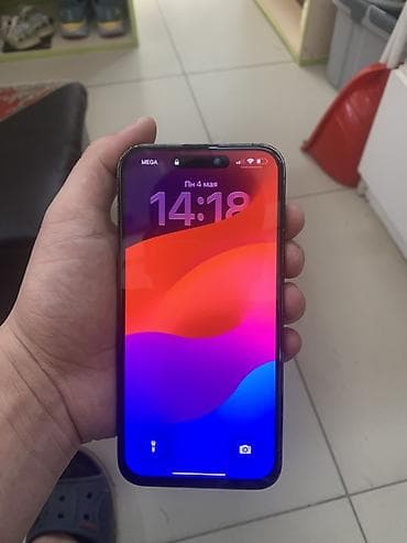 14 про цена бишкек: IPhone 14 Pro Max, Б/у, 256 ГБ, Черный, Чехол — 2