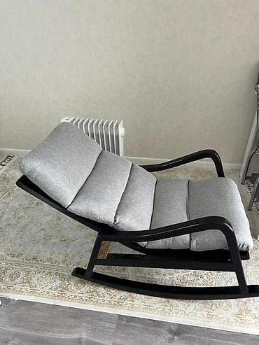 Термелүүчү креслолор: Термелүүчү кресло, Колдонулган, Өзү алып кетүү, түсү - Кара — 5