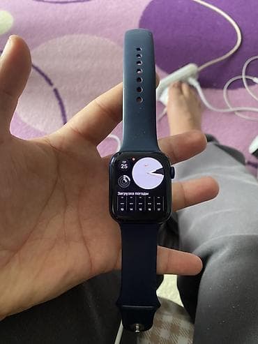 Apple Watch: Apple Watch Series 6 (GPS), алюминий, 44 мм, цвет тёмно‑синий — 3