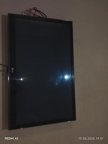 ТВ и видео: Келишим түрү бар!!!!!!Телевизор LG, плоская панель, диагональ примерно — 4