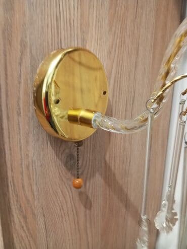 потолочный пластик бу: Продаю листайте фото- красивое бра и Польша - светильник из 6 лопастей — 3