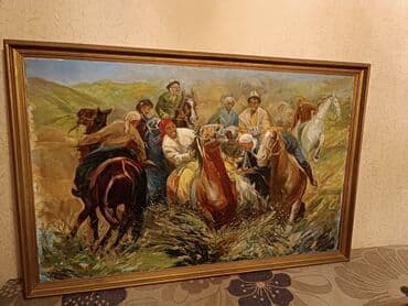 кызыл май свечи в бишкеке: Продаю картину масляная краска или меняю на машину размер 1.40/ 0.90 — 4