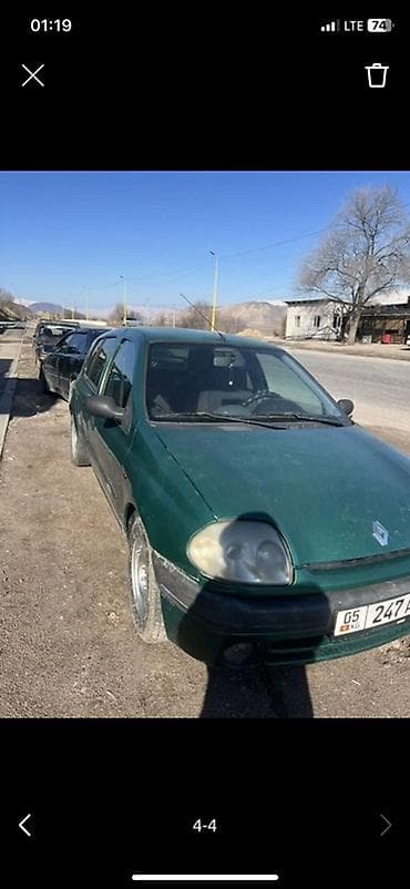 mini cuper: Renault Clio: 2000 г., Хэтчбэк — 1