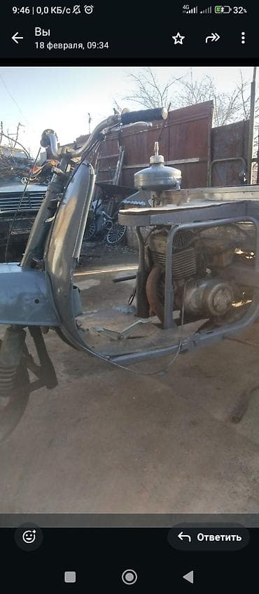 муравей запчасти: Мотороллер муравей Бензин, 60 км, 300 - 599 кг, Б/у — 7