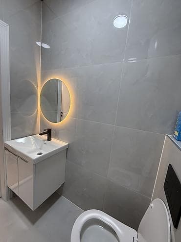 Квартиры: 2 комнаты, 65 м², Асанбай мкр Элитка, 4 этаж, Дизайнерский ремонт — 8