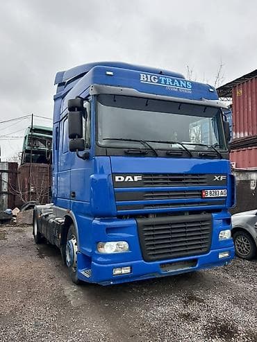 daf xf: Тягач, DAF, 2005 г., Тентованный — 3