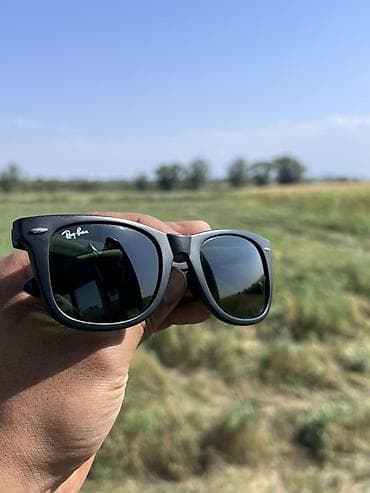 чемодан цена: Солнцезащитные очки Ray-Ban Wayfarer RB2140 - Классическая форма — 1