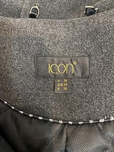 Блузкалар: Пальтолор, Классика, Күз-жаз, Тизеден, Куру менен, XS — 3