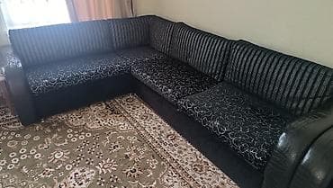 стол для сада: Комплект мягкой мебели, цвет - Черный — 2