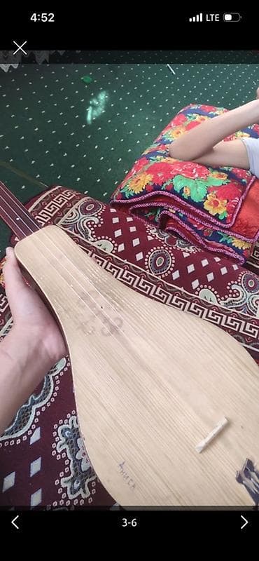 басиен: Комуз Кара жыгачтан жасалаган басы 1500сом — 4